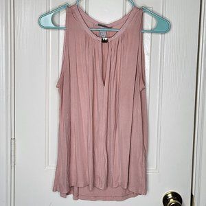 H&M modern classic sleeveless flowy top size M